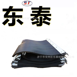 导料槽红色聚氨酯挡尘帘 PVC橡塑耐磨挡灰帘 黑色阻燃橡胶挡煤帘