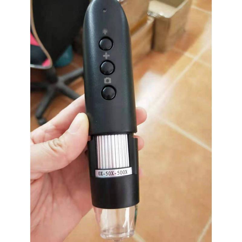 Wireless digital electronic handheld microscope