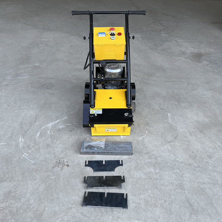 腾宇供应手扶式地面铲销机塑胶跑道翻新处理机 旧塑胶去除机