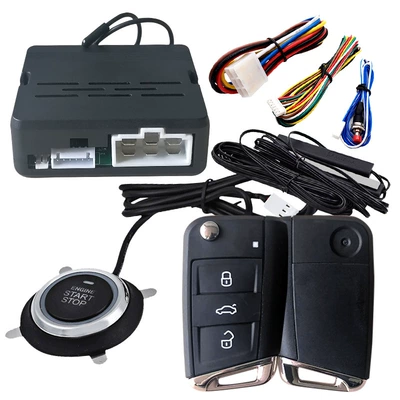 Kaiqi Sheng Comfort Keyless Car anti-theft device - pke-starts-without-flashing-light-with-q13-remote-control