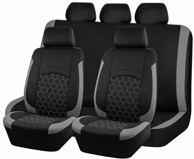 the manufacturer, 9-piece set, large quantities – Seat cushion, seat cover - gray-9-piece-set-for-five-seats