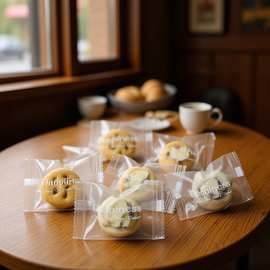 奶酥包装雪花酥磨砂机封袋曲奇饼干烘焙包装