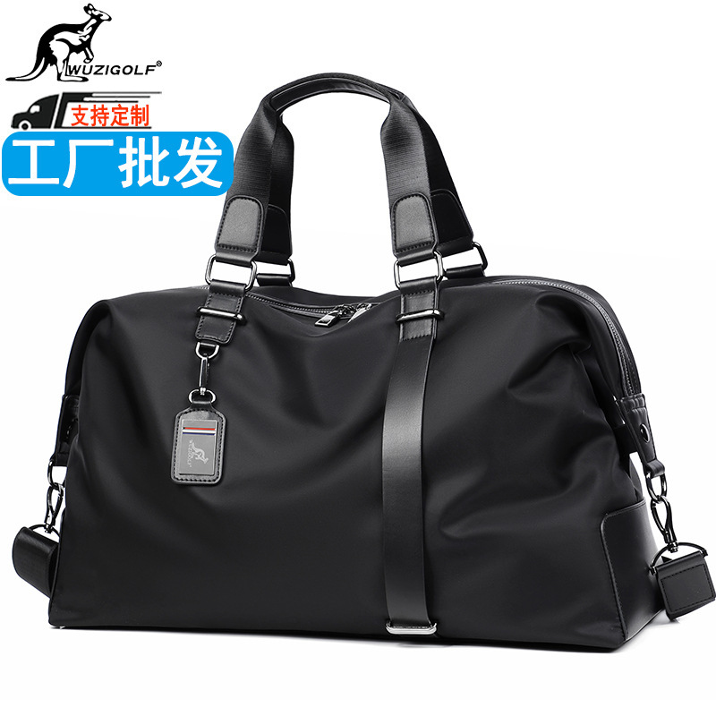 Cross-Border Wholesale Waterproof Travel Cloth Bag Men's Casual Short-Distance Travel Bag Shoulder Crossbody Fitness Women's Bag Commuting