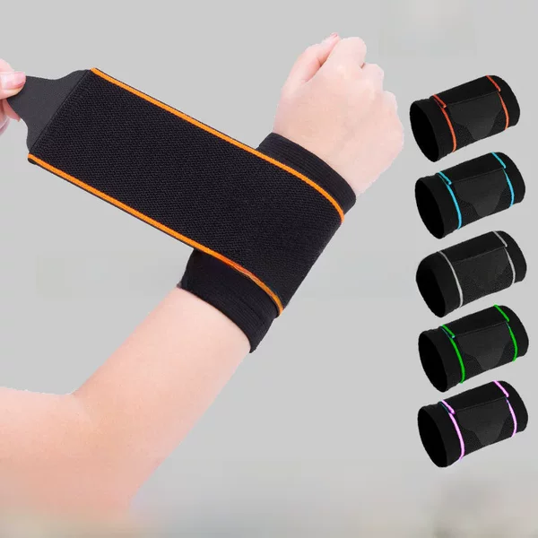 Wrist Protection Sports Sprain Strap Wrapping Wrist Cover Wholesale Tendon Sheath Men's and Women's Strain Joint Breathable Fitness Wristband