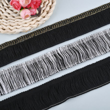 新款现货毛线流苏花边 手工DIY饰品服装家纺辅料花边织带定 制