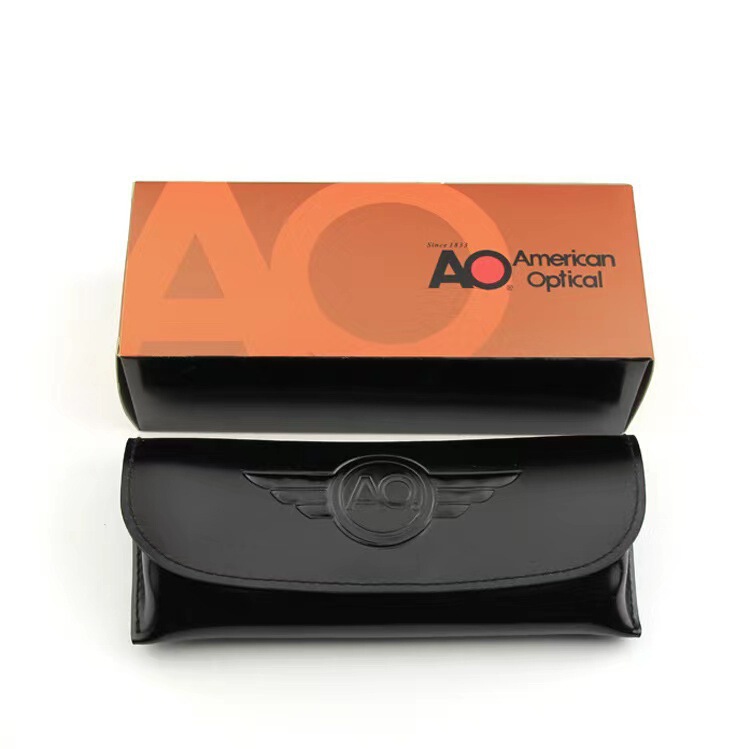 Advanced AO sunglasses glasses case sunglasses box anti-pressure sunglasses case hardcover leather case various glasses cases