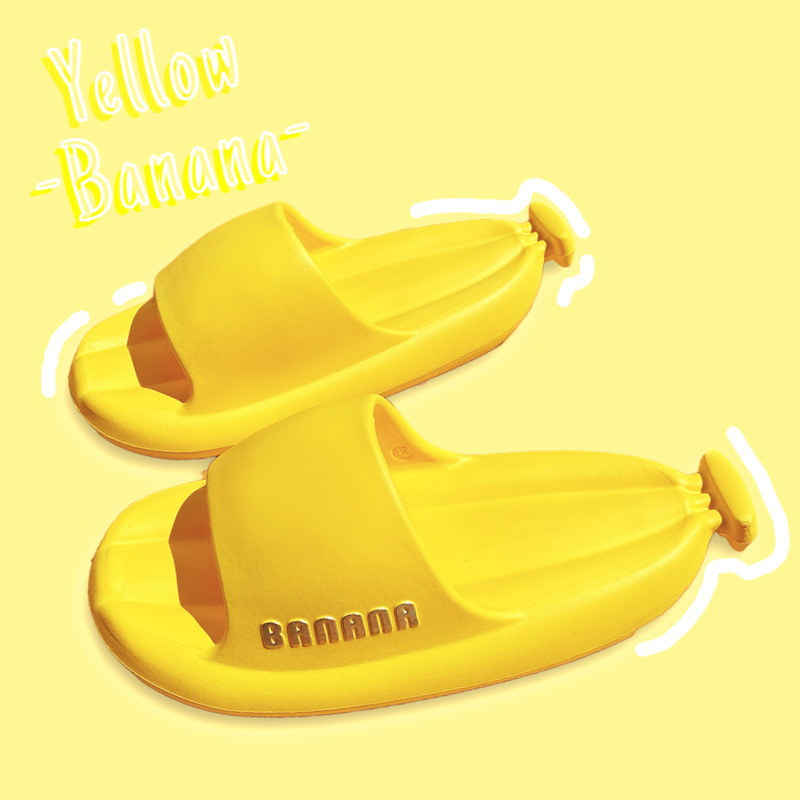 Summer New Cross-Border Eva High-Elastic Banana Shoes for Men, Thick-Soled Outdoor Wear, Soft-Soled Non-Slip Slippers for Women Summer New Cross-Border Eva High-Elastic Banana Shoes for Men, Thick-Soled Outdoor Wear, Soft-Soled Non-Slip Slippers for Women