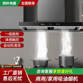 厂家直销顶吸抽油烟机 低噪音顶吸家用厨房大吸力抽烟机 自动清洗