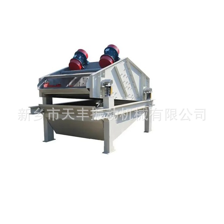 河南生产小型聚氨酯振动脱水筛 泥沙分离脱水筛 大型洗沙脱水设备