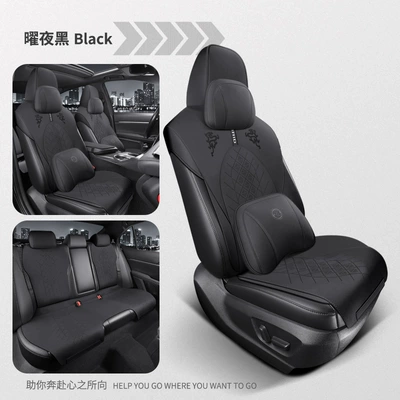 Covers, Modelə uyğun (Original) oturacaq örtükləri - yaoye-black-deluxe-edition-five-seater-special-for-crown-land-display