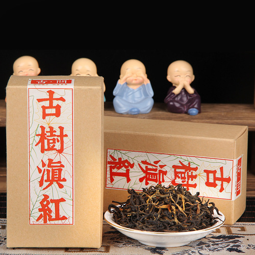 Bulk Yunnan Fengqing Dian Black Tea Ancient Tree Black Tea Dian Hong Loose Leaf Spring Tea Honey Aroma Tea 2024 New Tea