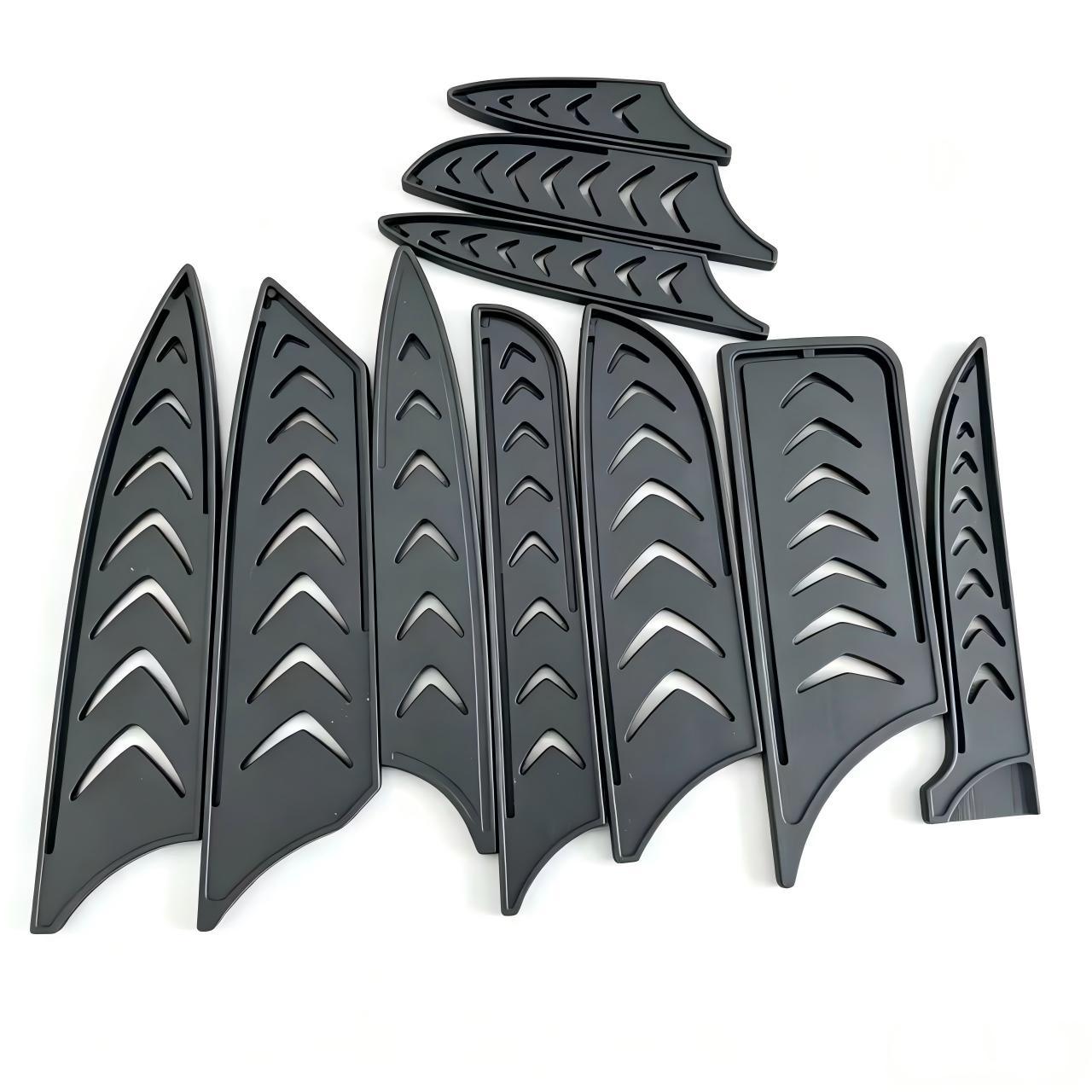 Plastic kitchen knife protective cover chef knife fruit knife sheath portable knife cover sheath