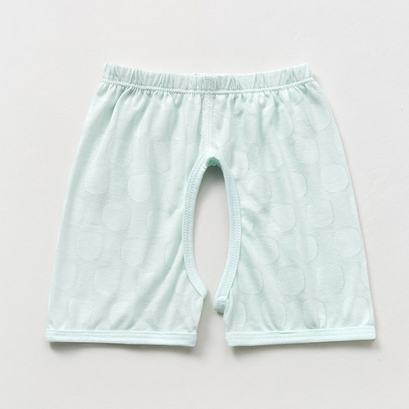 Pantalones Cortos de Cinco Puntos con Entrepierna Abierta para Bebé de Fibra de Celulosa para Bebés image 8