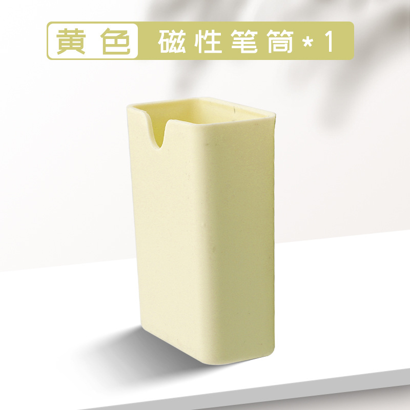 Magnético colgante pluma de succión titular pizarra pluma caja de almacenamiento pizarra pared colgante imán de gran capacidad caja de la pluma magnética succión magnética