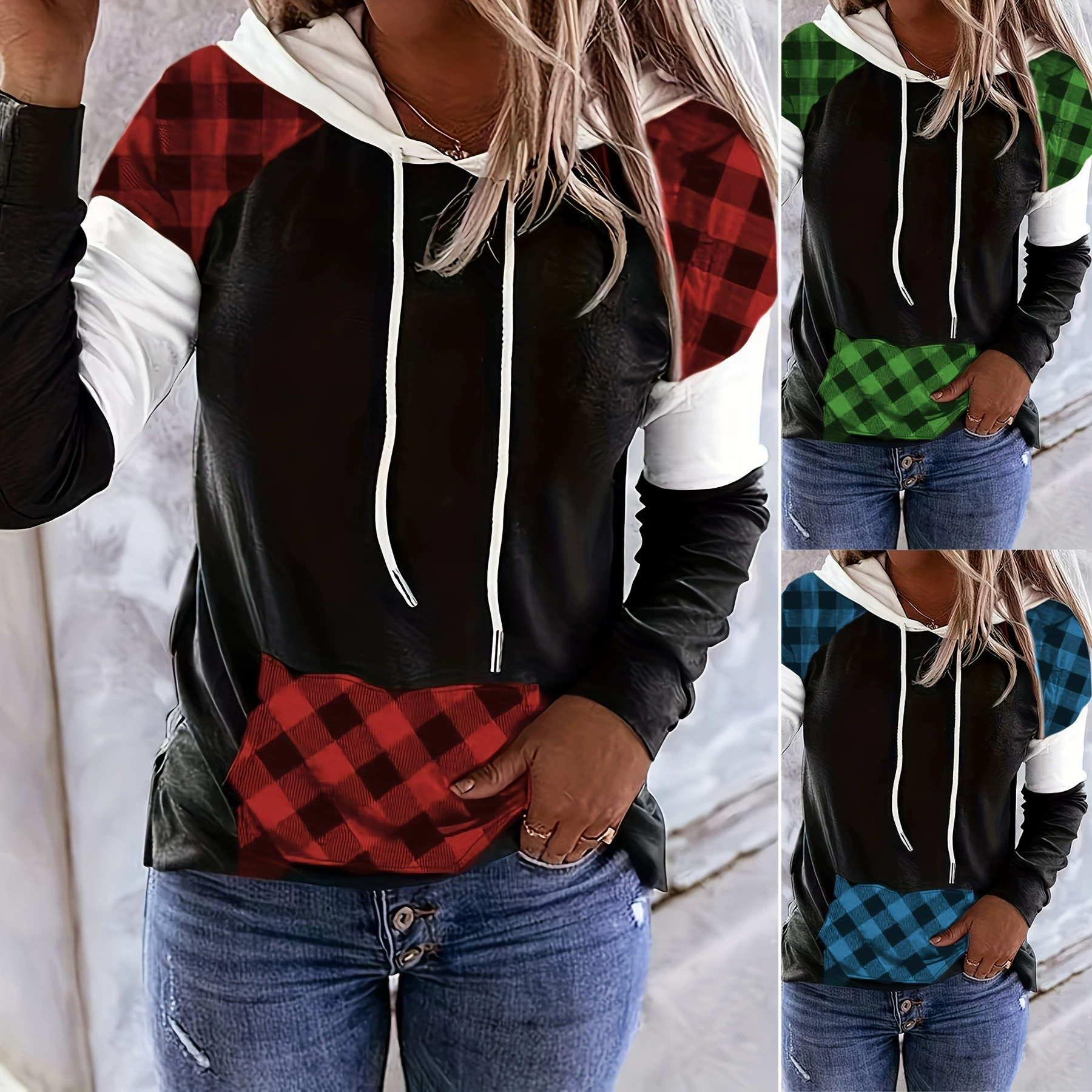 2024 Европа и США осень и зима Amazon temu Независимая станция поставки с капюшоном