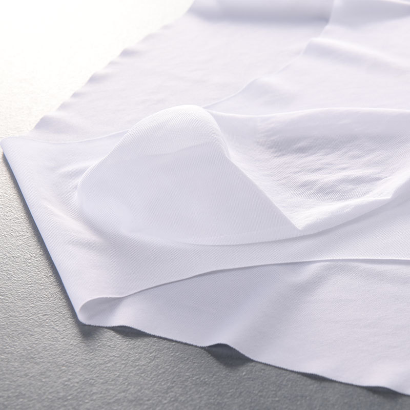 Fábrica al por mayor ropa interior de seda de hielo calzoncillos de hombre 3D mueren ropa interior de hombre de moda delgada transpirable de una pieza sin costuras