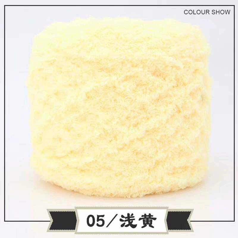 Королевская бархатная пряжа (Coral Velvet) 100 г, толщина 4 мм, детский шарф и ткань для полотенец, многоцветный