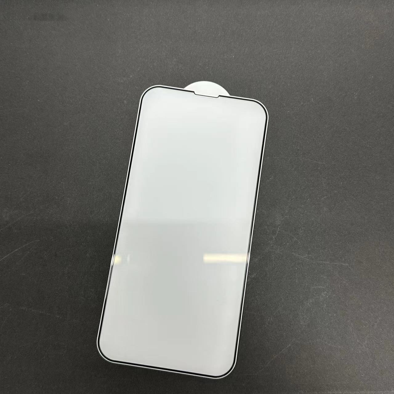 Película templada iPhone16 aplicable 16promax azul incoloro esmerilado 15plus pantalla 14 protección ocular 13 pegatinas protectoras