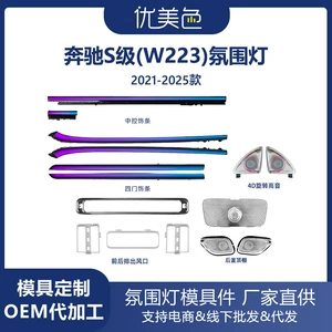 Car Ambient Light Mercedes-Benz S-Class-W223-2021-2025