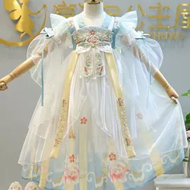 童汉服;童套装;汉服套装
