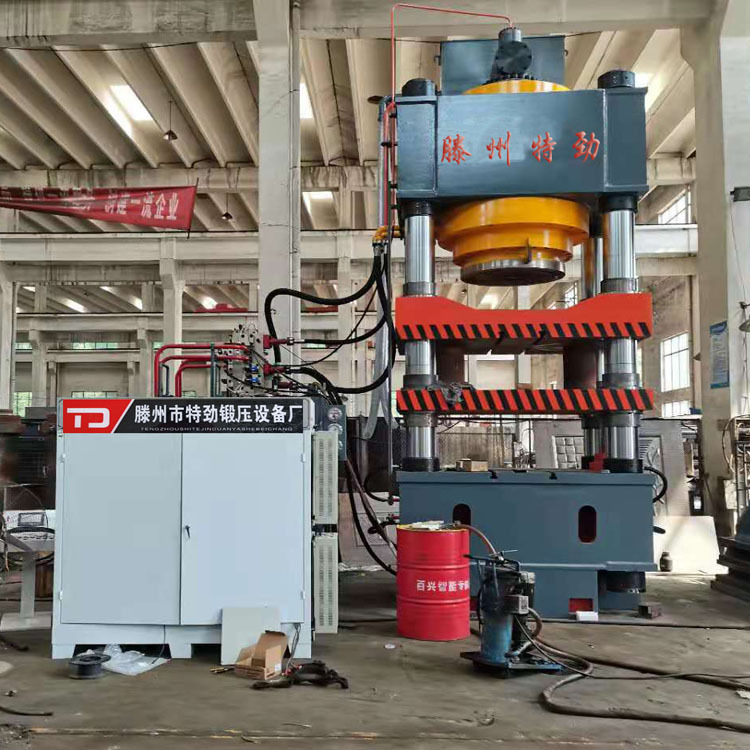 1800吨四柱液压机 电梯配重块热压成型液压机 铁粉压块油压机