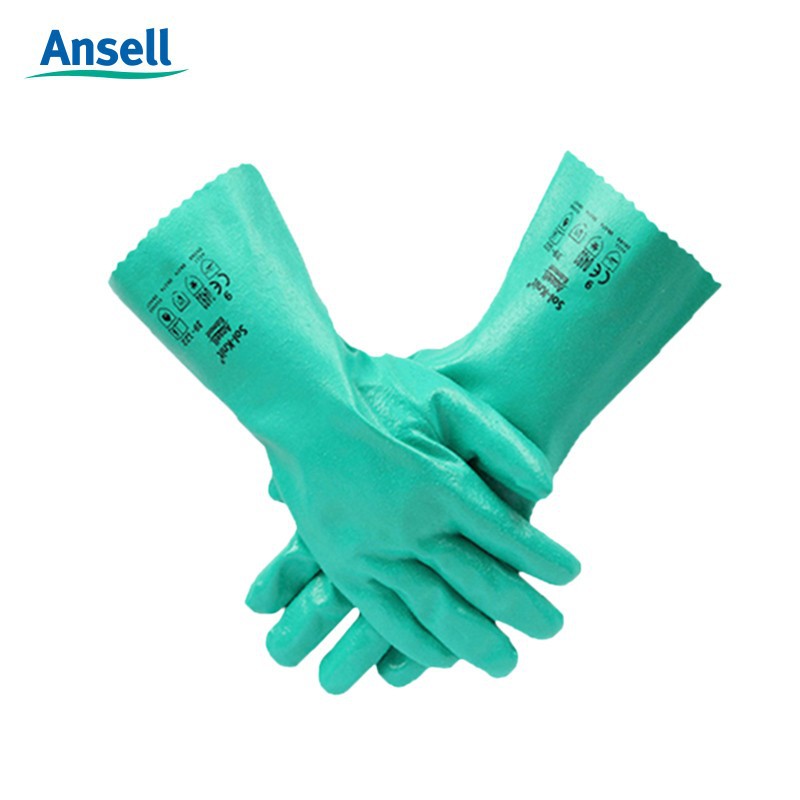 ANSELL丁腈手套安思尔  Ansell39-122丁腈橡胶手套化学防护手套