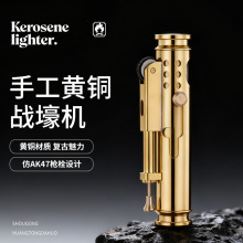 金属复古煤油打火机抽拉式战壕老式收藏打火机批发高颜值送礼批发