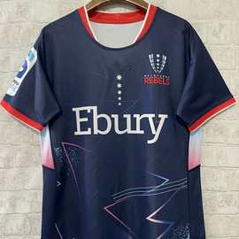 Rugby Jersey 2025国家队橄榄球服球衣男子短袖运动衫