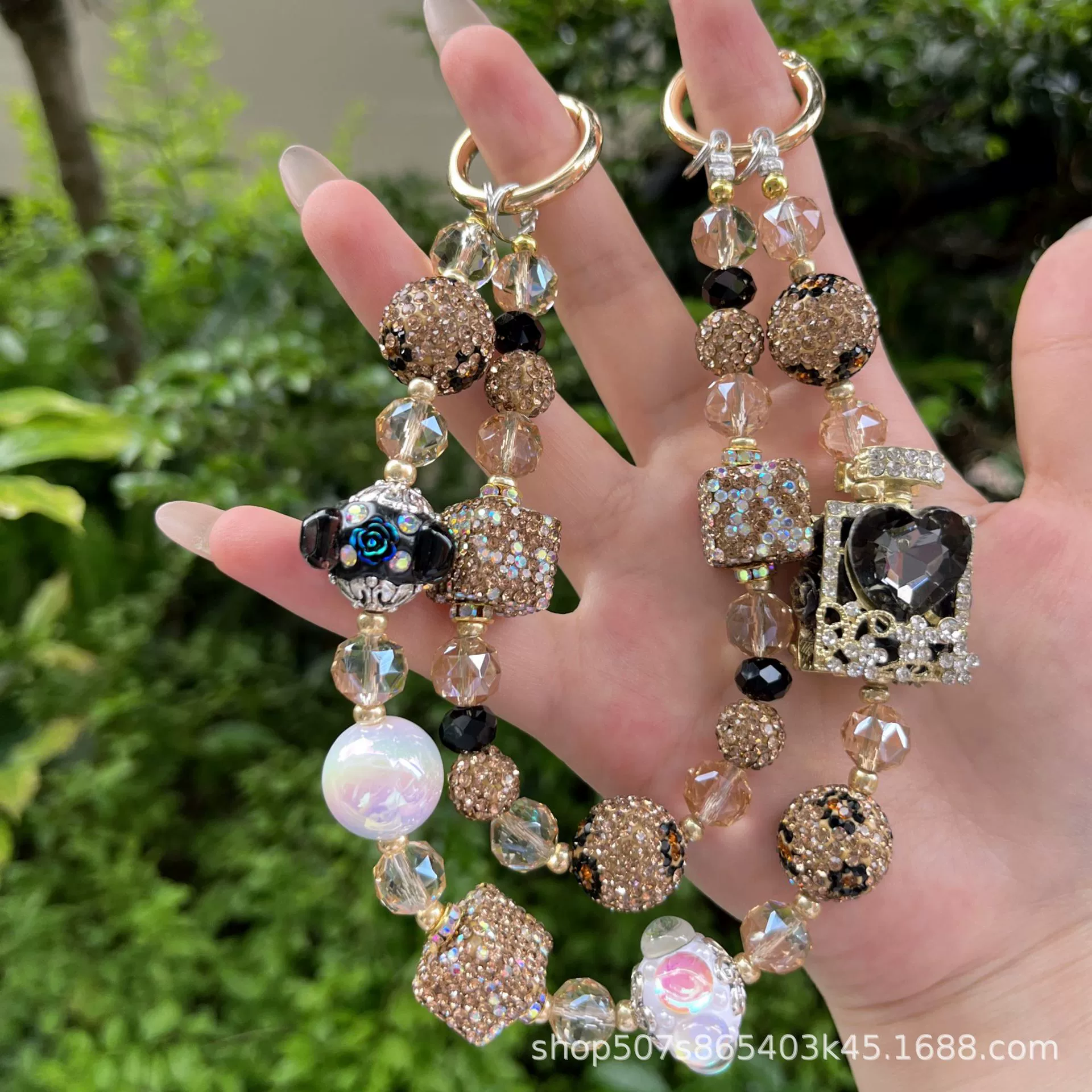Perfume, mobile phone, handheld chain, strap, protective fashionable trend bracelet, high-quality style