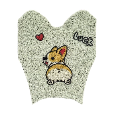 Electric vehicle foot mat — Ring Foot Pad Pad - green-corgi-no-9-f90m