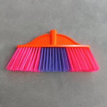 旺佳发帚扫把硬毛塑料优质扫把批发家用学校环卫扫帚扫地苕帚头