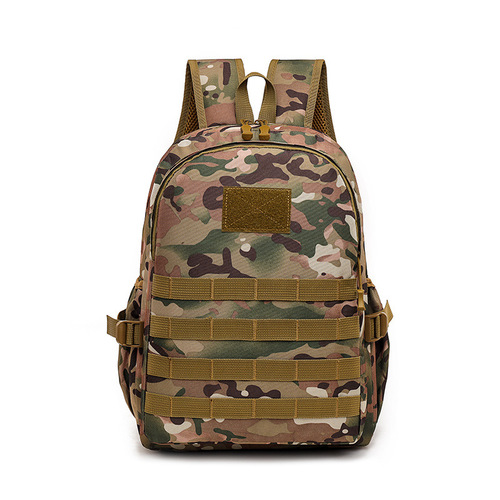 Summer Camp Expansion Unisex Student Backpack for Kindergarten and Primary School Children, Civil Defense and Emergency Camouflage Backpack