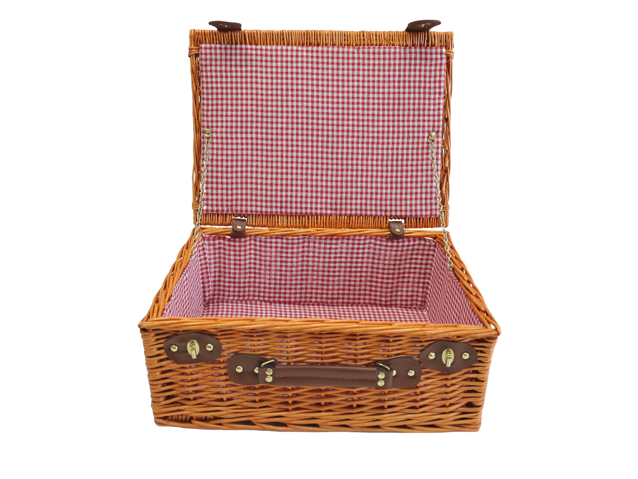 Spot de fábrica cesta portátil de mimbre cesta de regalo cesta de almacenamiento retro de estilo pastoral cesta de frutas de ratán hecho a mano cesta de picnic