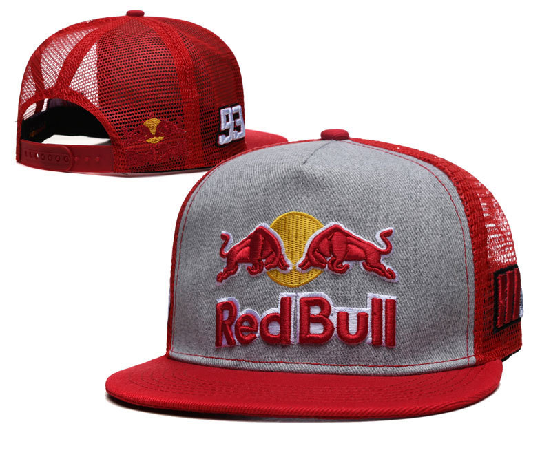 【RedBull红牛帽子网帽】户外鸭舌帽平沿赛车F1机车队运动棒球帽|undefined