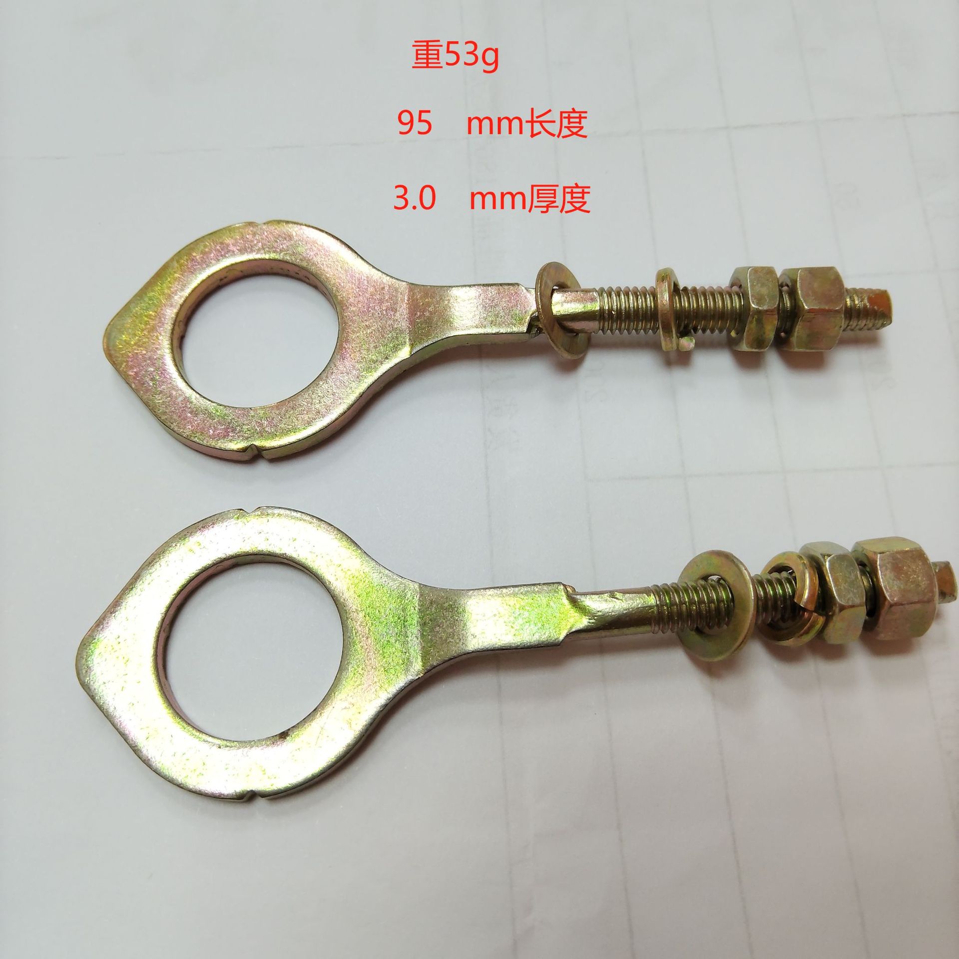 工厂批发Bajaj 100 Boxer BM100调链器（A级） 链条调节器 摩托车