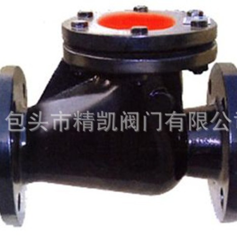 供热管道阀门自营 H44T H44W 铸铁法兰旋启式止回阀