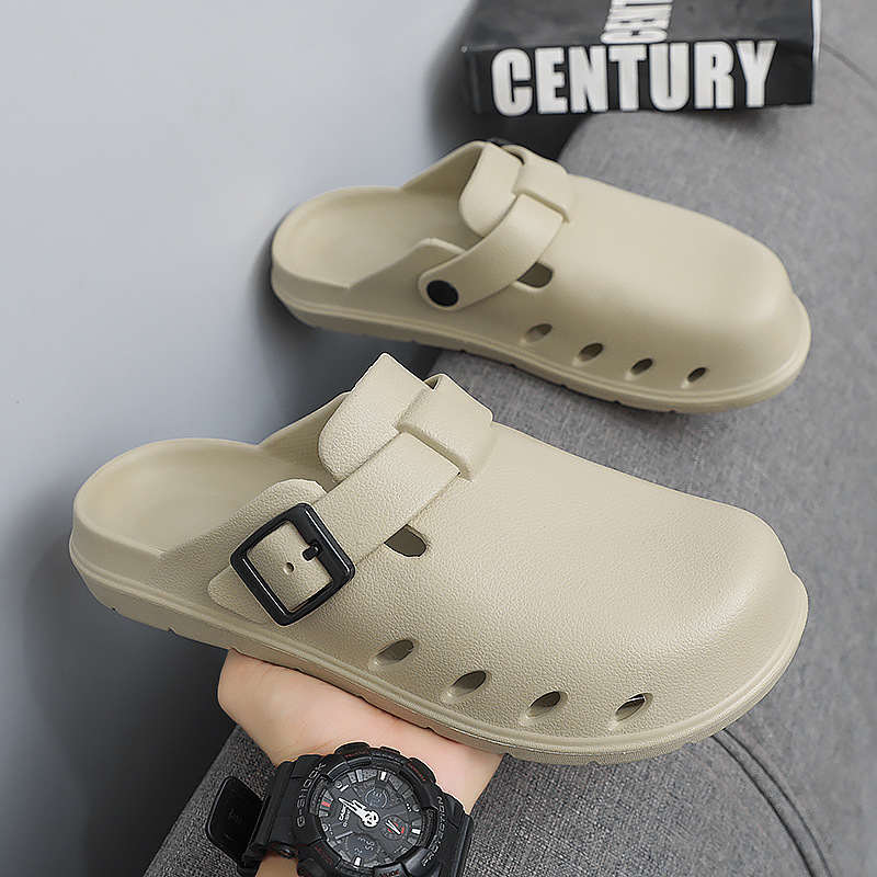 Zapatos de cocinero de verano Bocken para hombres zapatos de playa de sandalinas antideslizantes EVA al por mayor