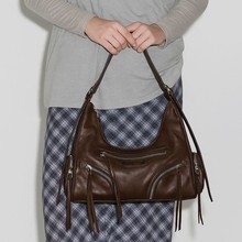 大容量铆钉托特包Hobo多口袋机车包复古流苏腋下单肩包女工厂批发