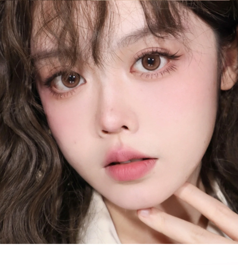 Makeup: xixi, a working bear, anti-inner competition, single-color blush, natural nude makeup, brightening and contouring cheeks, matte purple peach blush undefined