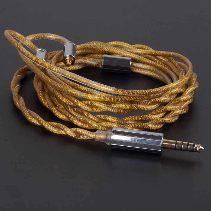 2-Strand Alloy Copper Headphone Upgrade Cable Mmcx 078 Double-Pin Qdctfz Hifi Headphone Fever-Grade Cable 35 4