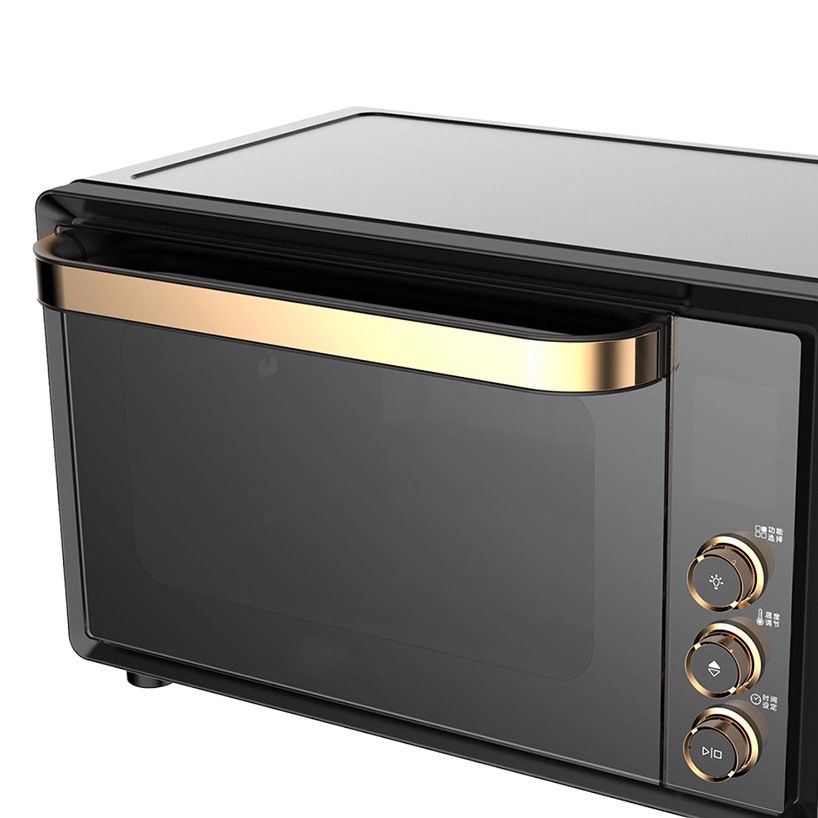30L nueva electrónica digital de gran capacidad automática multifunción visual Horno de convección sin aceite máquina todo en uno