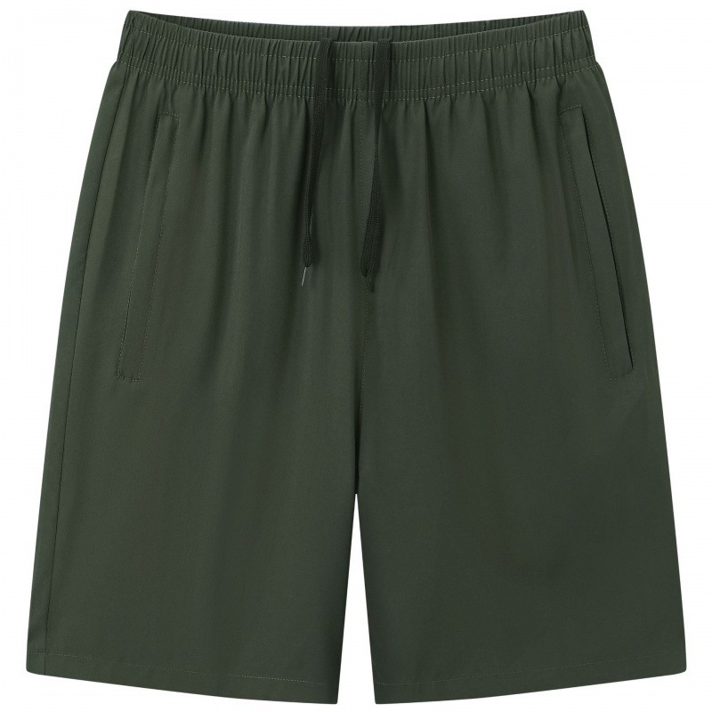 Pantalones cortos de moda de verano delgados pantalones casuales sueltos pantalones deportivos de playa pantalones de 5 puntos