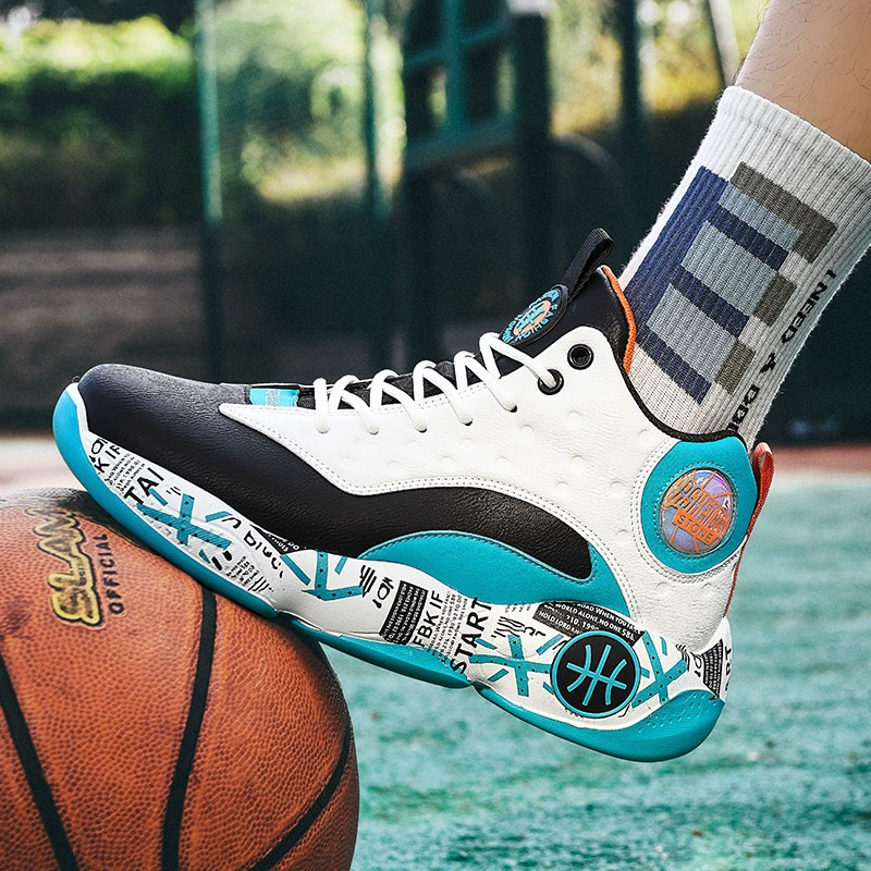 Спортивная обувь, мужская обувь, новинка 2025 года, осенняя мужская обувь с высоким берцем для баскетбола, модная обувь, повседневная уличная обувь для бега