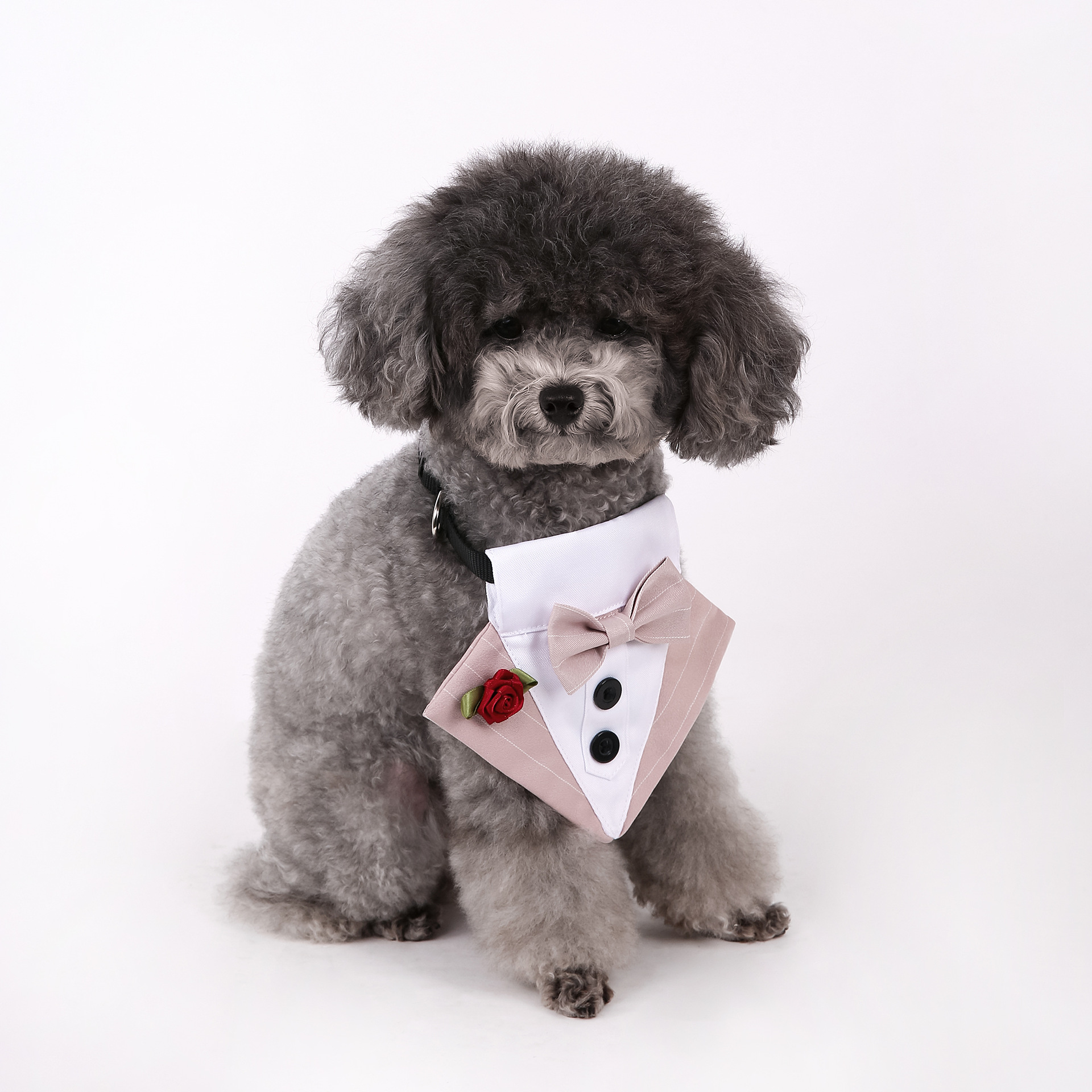 Navidad Año Nuevo transfronterizo nuevo estilo británico trajes de boda toallas de boda toallas de triángulo bufandas para mascotas