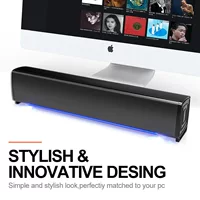 Thunder Wolf S6 long desktop computers audioper, desktop notebook USB cable light audio low -sound gun cross -border