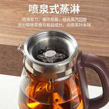 A-53煮茶壶家用黑茶煮茶器多功能养生壶白茶蒸汽喷淋式煮茶炉