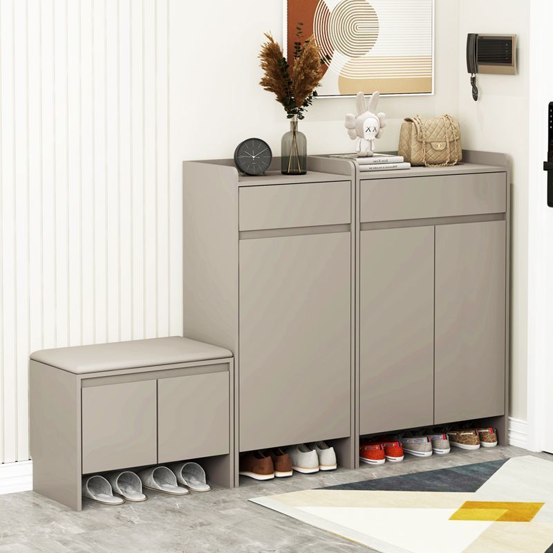 New Multi-Layer Shoe Cabinet Doorway Home Entrance Cabinet Entry Door Simple Living Room Sit-Down Shoe Changing Stool Combination Shoe Cabinet
