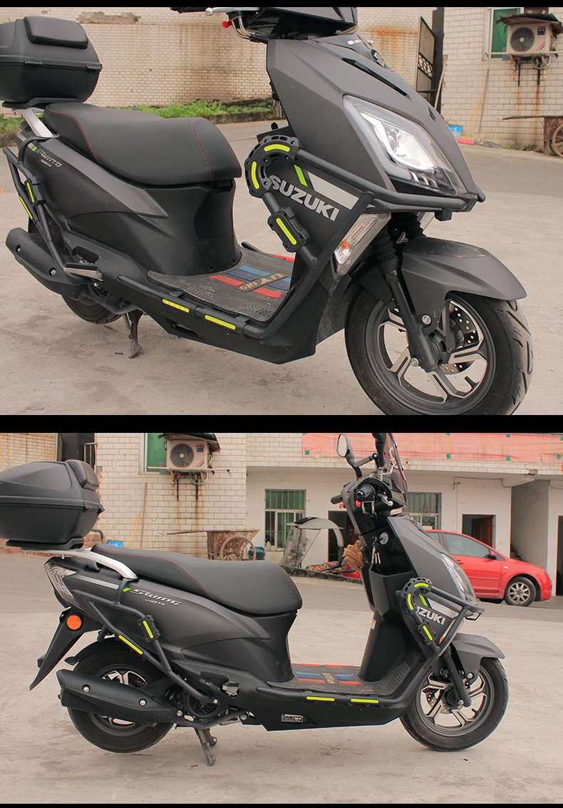 Suitable for Suzuki Uy Haojue Uhr150 Anti-Fall Block Afr125 Motorcycle Bumper Anti-Collision Block Guard Bar Protective Cover