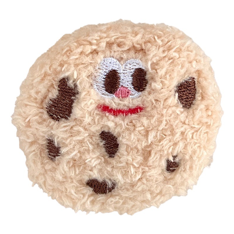 Nueva creativo galleta broche accesorios desgaste Pequeño Libro Rojo chica corazón lindo divertido comida muñeca