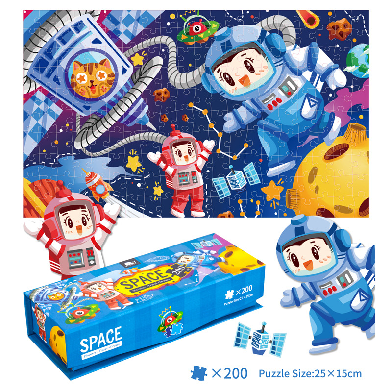 En stock y entrega rápida MiniWhale juguetes educativos para niños luminoso dinosaurio rompecabezas de los niños rompecabezas dinosaurio del piso